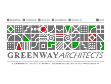 Tablet Screenshot of greenwayarchitects.com